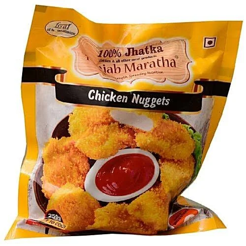 Punjab Maratha Frozen Chicken - Nuggets 250 g